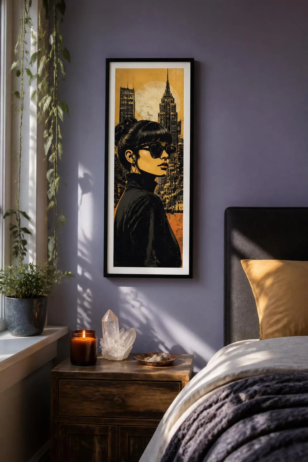 Lifestyle Bedroom ai lifestyle preview created with ARTMOXY