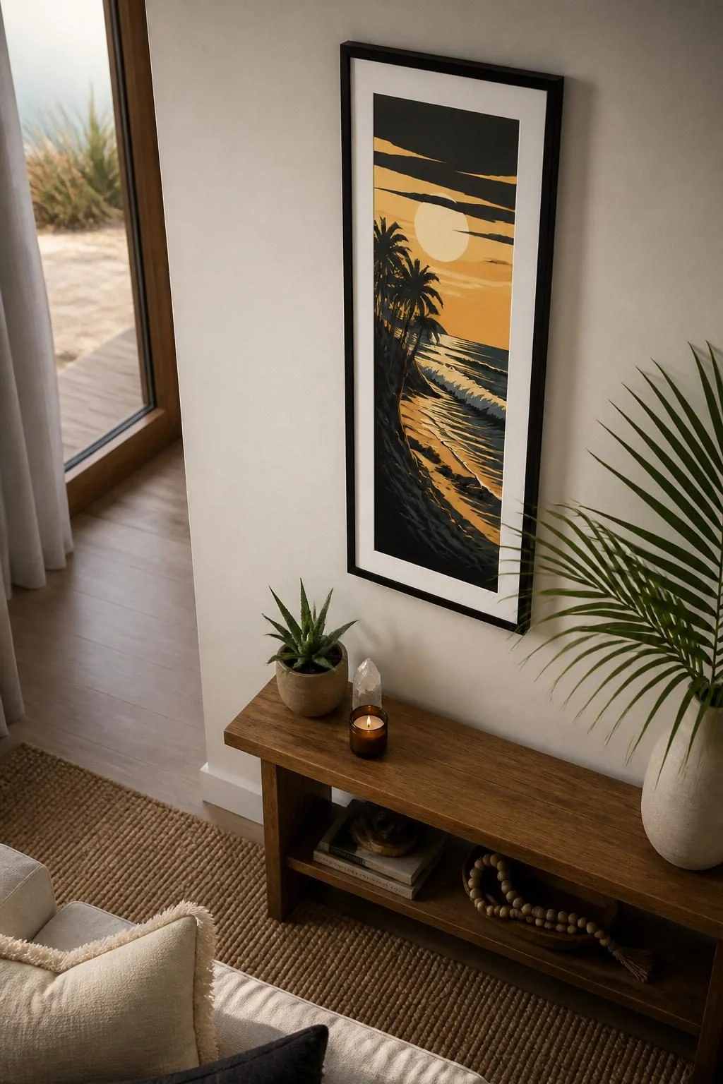 Lifestyle Living Room ai lifestyle preview created with ARTMOXY