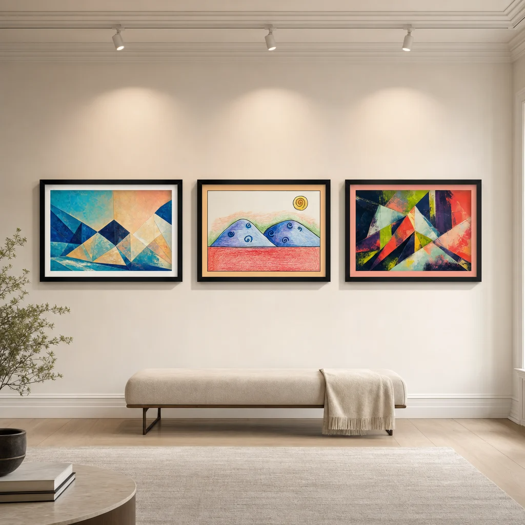 Multi Piece Example ai lifestyle preview created with ARTMOXY